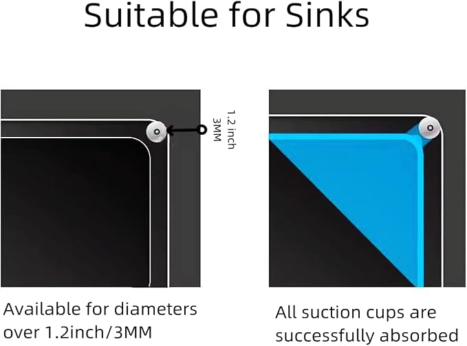 Kitchen Triangle Sink Strainer, Corner Sink Strainer, Stainless Steel Food - Image 3