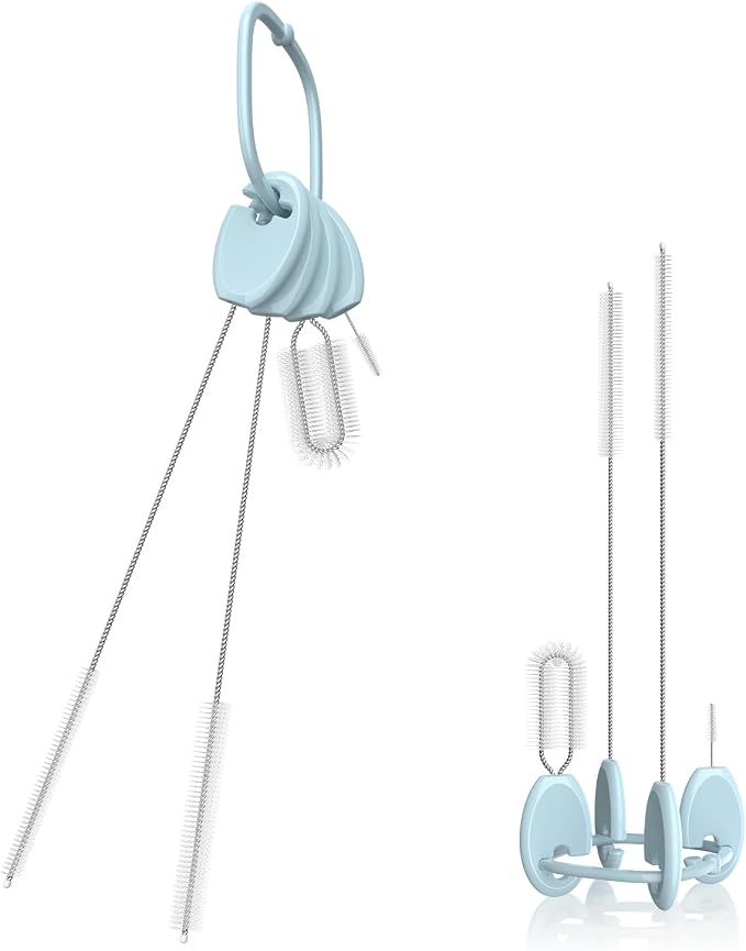 Straw Brush Set, 4 Piece Cleaner Kit by VOGOGE