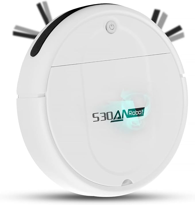 Robot Vacuum Cleaner, 3000Pa Powerful Suction, 2.56-inch Ultra-Slim Body by Unknown