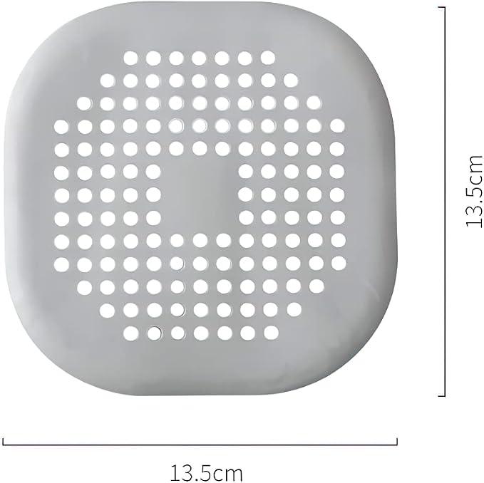 2 Pieces Shower Drain Hair Catcher Bathtub Stopper, Home Protectors - Image 2