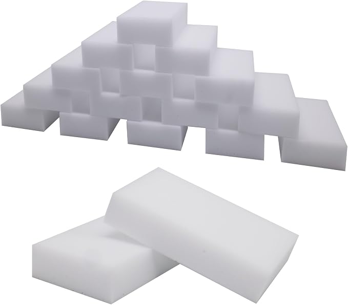100 Pack Magic Cleaning Sponge Eraser 2X Density Melamine Foam Kitchen Dish by Unknown