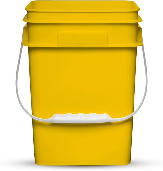 House Naturals 4 Gallon Square Food Grade Bucket Pail - Image 7