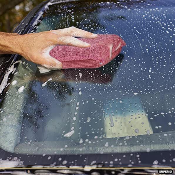 Miracle Microfiber Scrubbing Sponge, Pan and Dish Washing, Super Absorbent and - Image 8