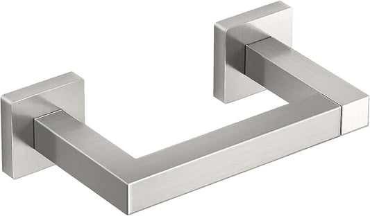 Toilet Paper Holder Wall Mounted Post Pivoting Square Tissue Holders Roll by FEILERN