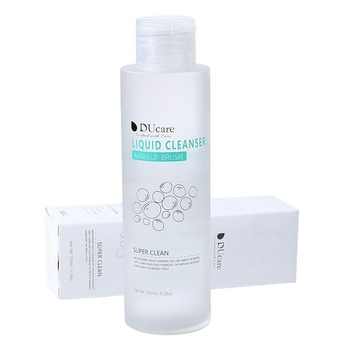 DUcare Makeup Brush Cleaner Shampoo Soap Solid Brush Cleaning Mat Removes by DUcare