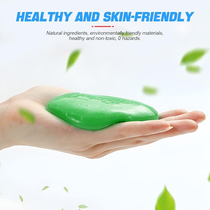 Cleaning Gel for Car, Auto Detailing Slime Mud, Putty Cleaner Dust Removal - Image 3