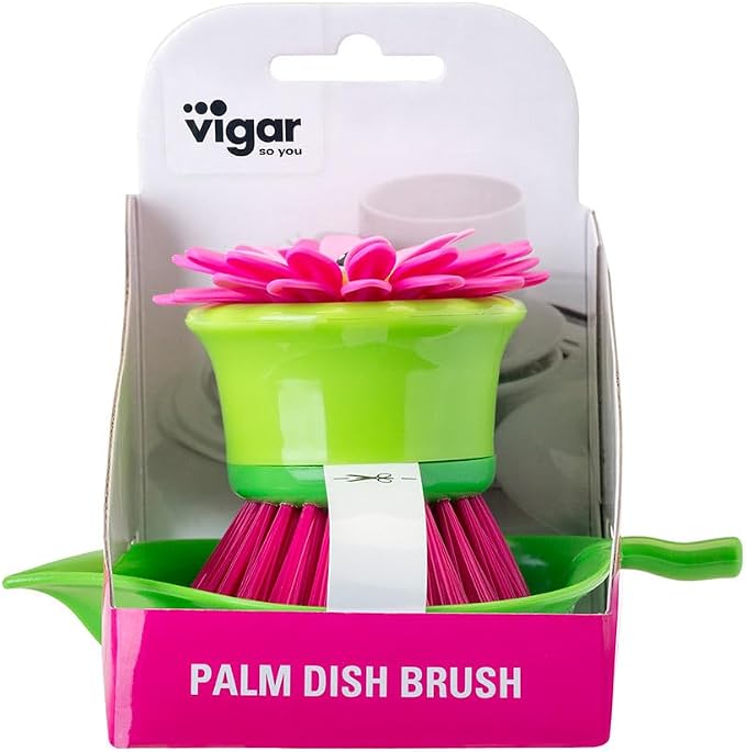 Vigar Flower Palm Dish Scrub Brush - Image 4