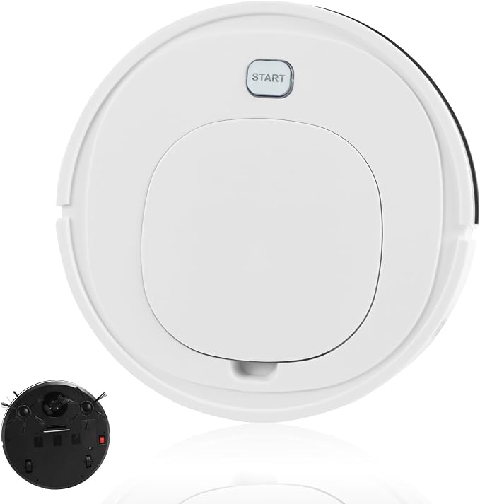 Robot Vacuum with Automatic dust Collection Base, Strong Suction, Robot Vacuum by Unknown