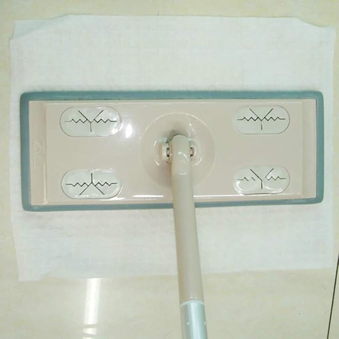 TOPINCN 100Pcs Paper Electrostatic Paper, Mop Paper Easy Sweep Floor Duster - Image 7