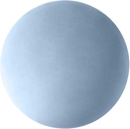 MOJUN Round Throw Pillow, 15.7" Soft Solid Color Home Decorative Round Pillows Sofa Chair Cushion Floor Pillows for Couch Car Living Room Bed, Blue
