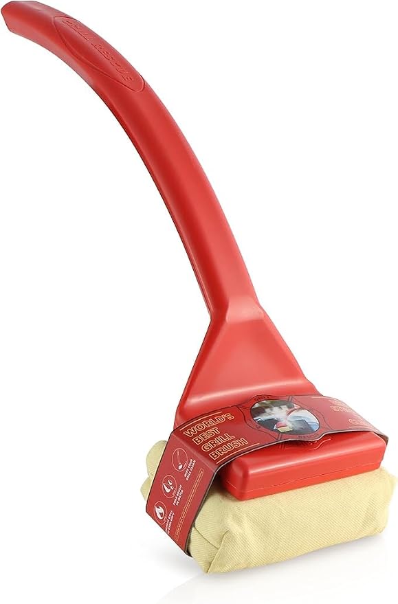 Grill Rescue BBQ Replaceable Scraper Cleaning Head, Bristle Free Grill Brush by GrillRescue