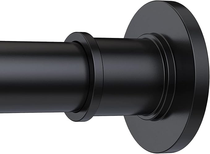 BRIOFOX Industrial Shower Curtain Rod by BRIOFOX