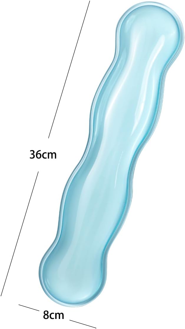 Clear Gel Keyboard Wrist Rest, Cute Ergonomic Wrist Rest - Image 3