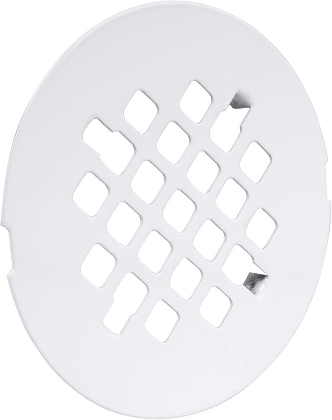 Artiwell 4-1/4” OD Snap-in Shower Drain Cover, Round Shower Drain Strainer Grid - Image 6