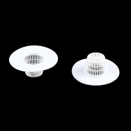 uxcell Bathroom Plastic Drain Hair Stopper Strainers Sink Drainer Screen Net - Image 6