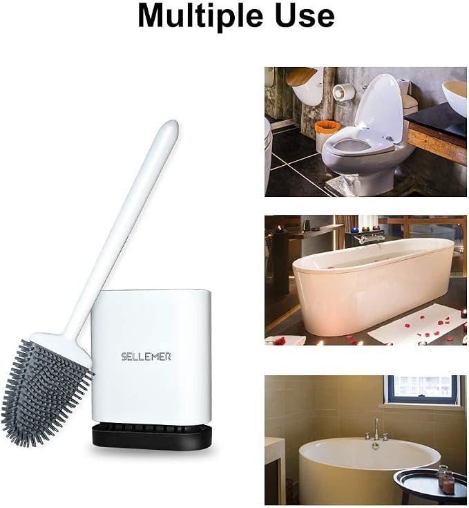 Sellemer Toilet Brush and Holder Set - Image 7