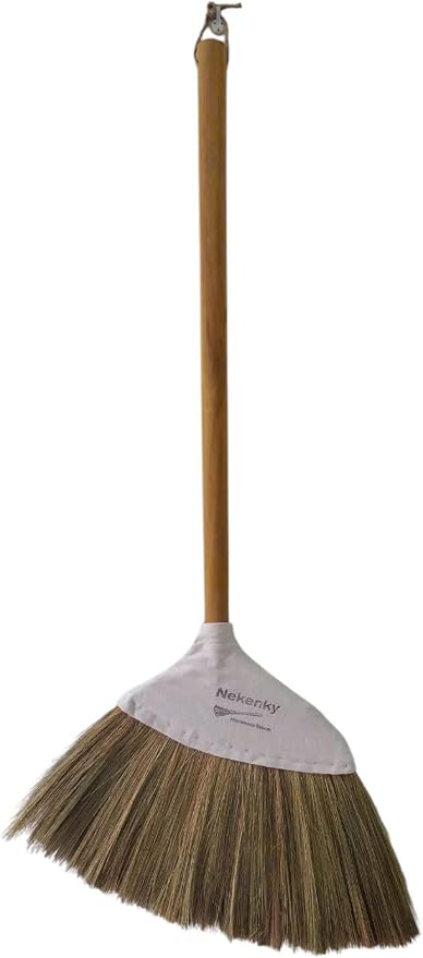 Traditional Vietnamese Handmade Broom, 42 inches Long. - Image 9