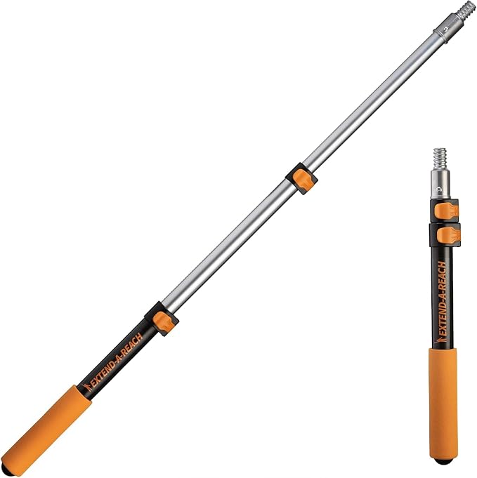 1.5-3 ft Long Paint Roller Extension Pole // Multi-Purpose Telescopic Extension by EXTEND-A-REACH