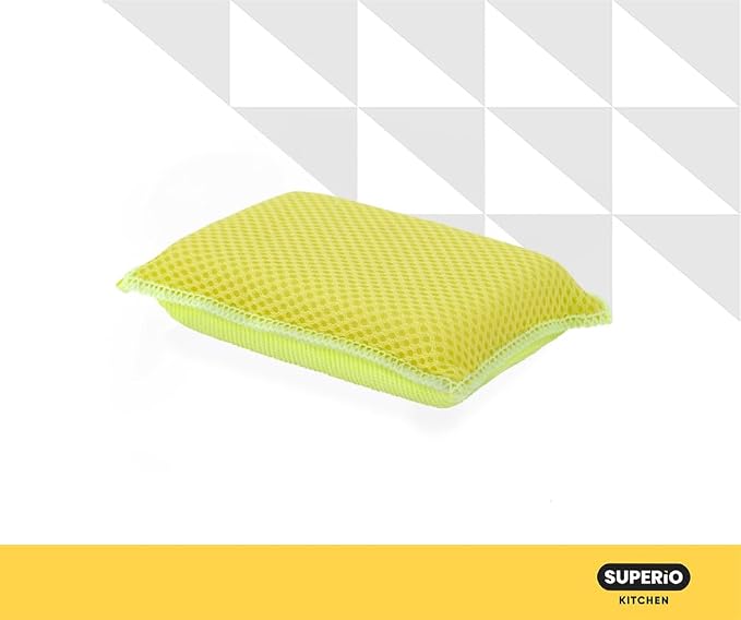 Microfiber Non-Scratch Dish & Kitchen Scrubber Heavy-Duty Household Cleaning - Image 8