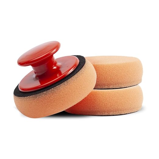3pcs Polishing Tool Buffing Sponge Pads Waxing Pad by Unknown