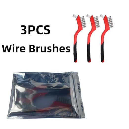 3 Piece Weld Cleaning Wire Brush Set - Image 5