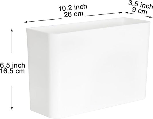 Youngever Plastic Adhesive Storage Organizer Bin - Image 2