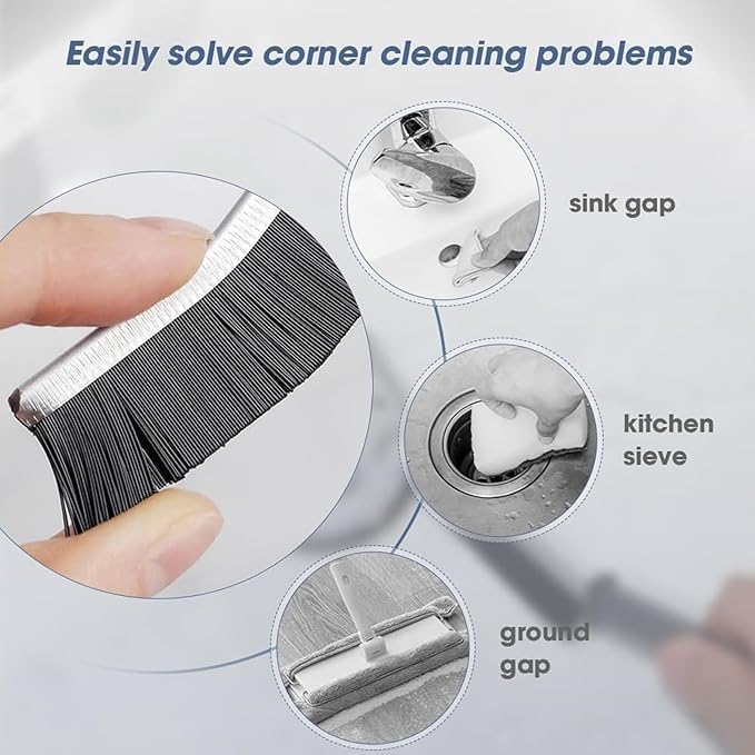 12Pcs Crevice Brushes for Cleaning Crevice Cleaning Brush Set Hard Bristle - Image 4