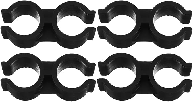 Garneck 4pcs Dustpan Broom Connection Buckle Plastic Connectors by GARNECK