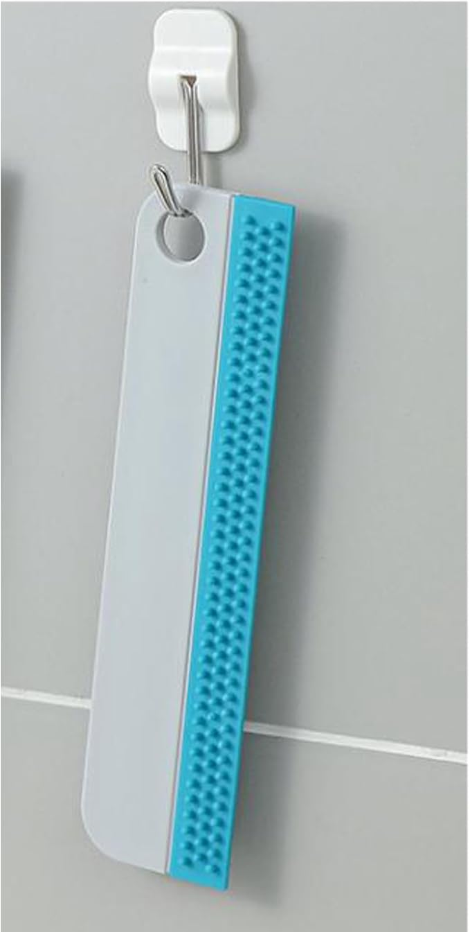 Topyond Silicone Squeegee, Small Portable Bathroom Accessories Water Blade - Image 5