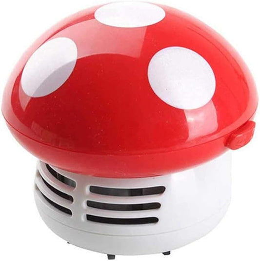 Gocomcom HONBAY Mini Cute Table Dust Vaccum Cleaner, Mushroom Shaped New by Unknown