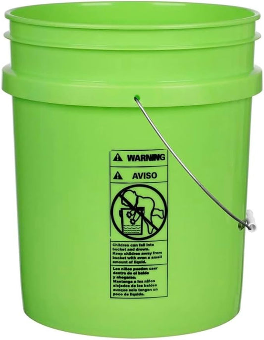 House Naturals 5 Gallon Premium HPDE Plastic Bucket - Image 2