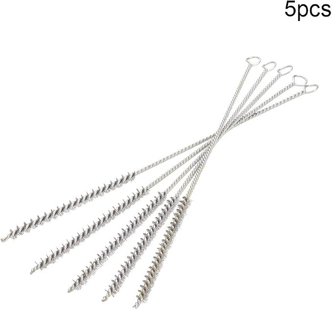 Utoolmart Steel Wire Cleaning Brush, Spiral Power Brush, 0.3-inch Diameter - Image 2