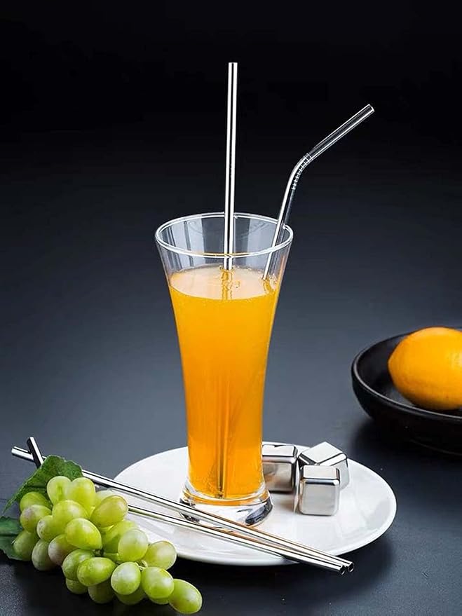 Metal Stainless Steel Straws - Image 3