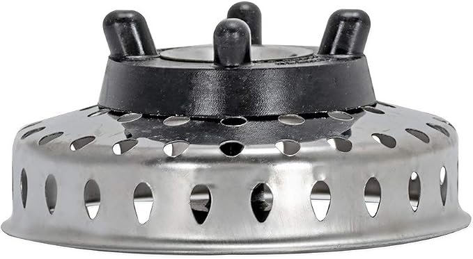 EZ-FLO Replacement Basket, Rubber Pronged Bottom, Stainless Steel, Fits 3-1/2 - Image 4