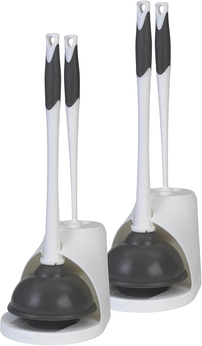 Clorox Toilet Plunger and Bowl Brush Combo Set by Clorox