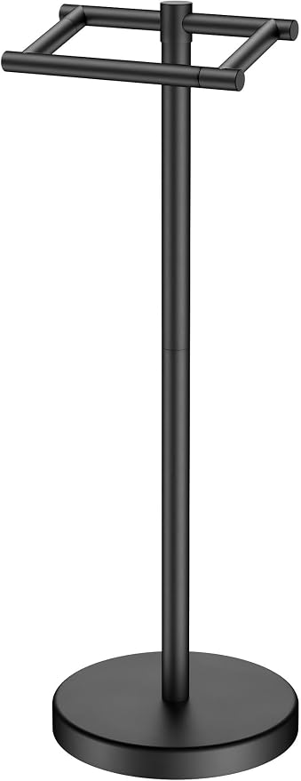 FORIOUS Toilet Paper Holder Wall Mount, Stainless Steel Rustproof Double Post by FORIOUS