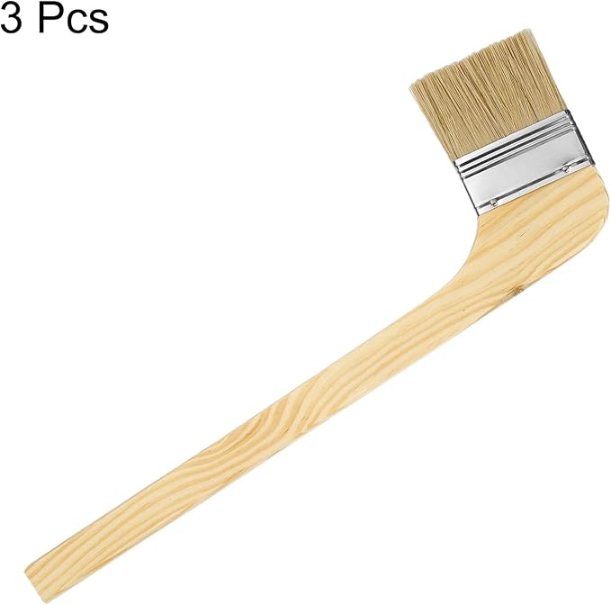 HARFINGTON Paint Brush 3Pcs 2.5" Brush Width Reusable Variety Angled Bend - Image 3