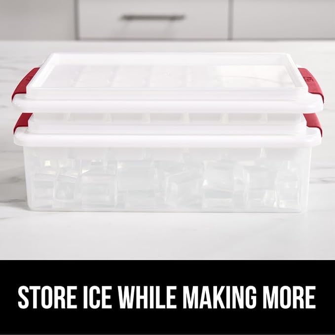 GORILLA GRIP Stackable Ice Cube Tray and Bucket Set - Image 6