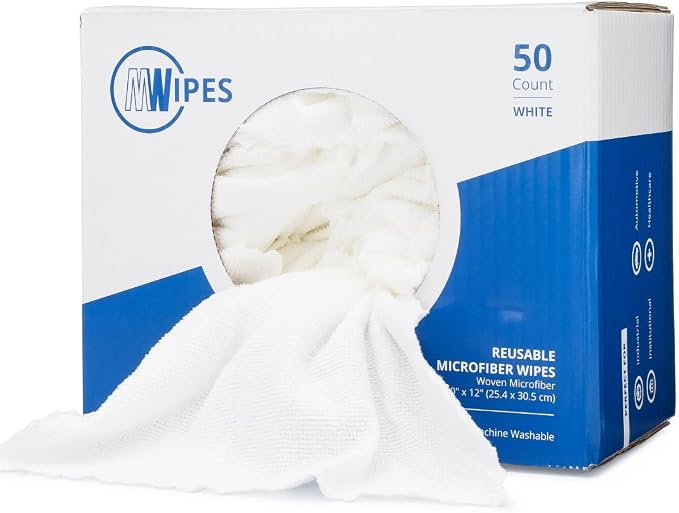 Microfiber Rags in A Box by MicrofiberWholesale