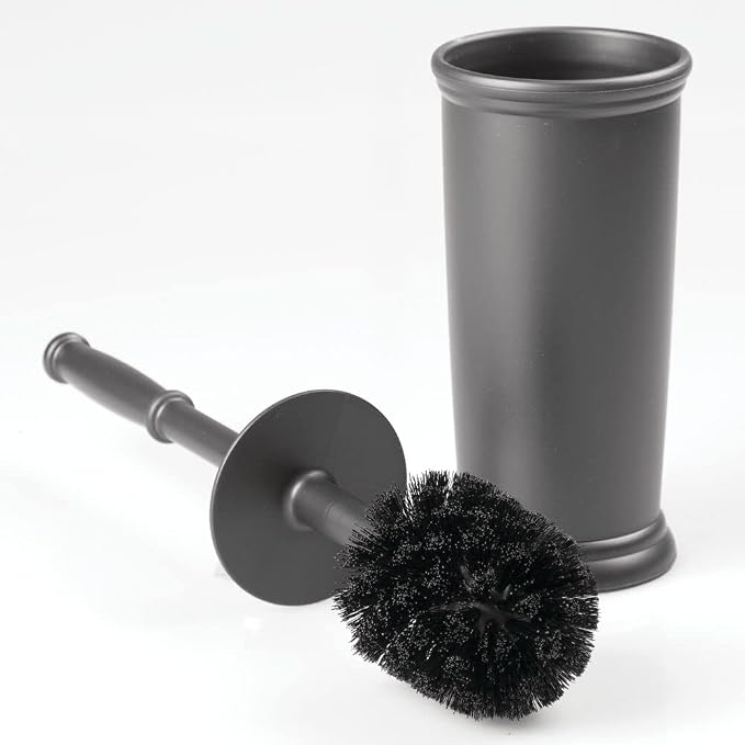 mDesign Toilet Bowl Brush and Holder - Image 4