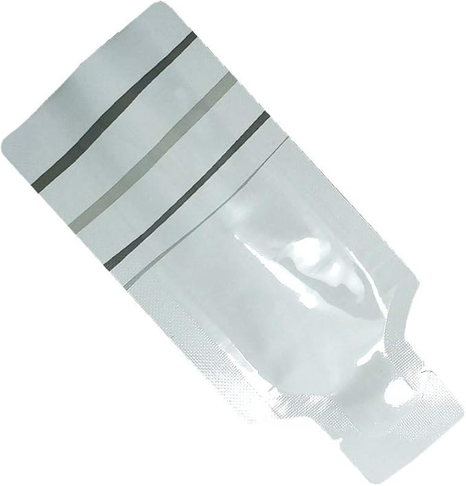 100 Pack 2.95x5.1 inch Heat Seal Sample Mylar Packets - Image 8