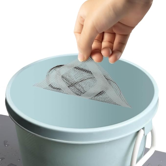 50 Pack Disposable Shower Drain Hair Catcher - Image 7