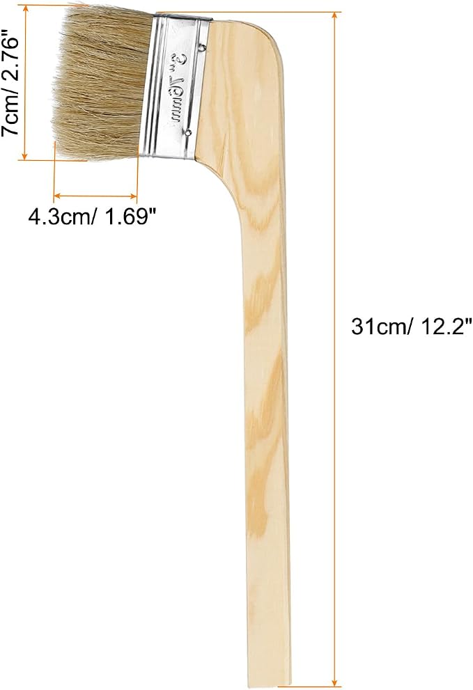 HARFINGTON Paint Brush 2Pcs 3" Brush Width Reusable Variety Angle Bend Brushes - Image 2