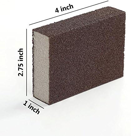 6 Pcs Heavy Duty Scrub Sponge， Magic Emery Sponge Brush, Nano Emery - Image 2