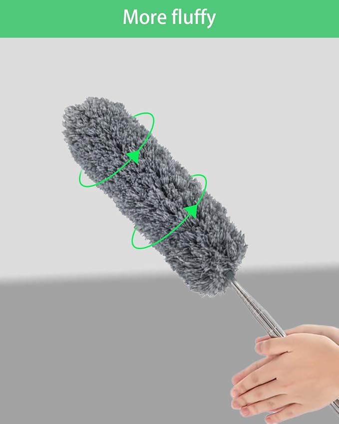 110" Extendable Feather Duster - Image 7
