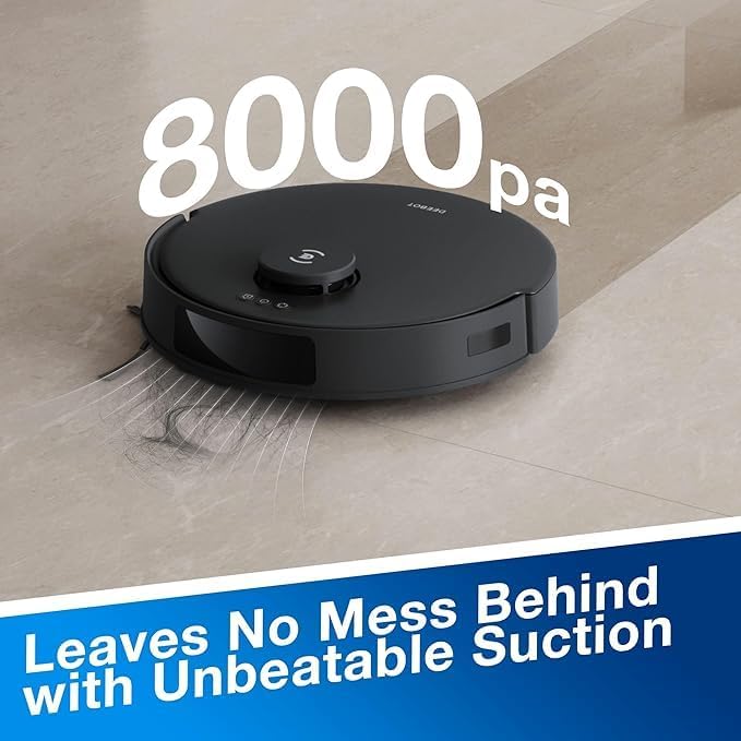 ECOVACS DEEBOT N20 Robot Vacuum Cleaner and Mop, 8000Pa Strong Suction - Image 2