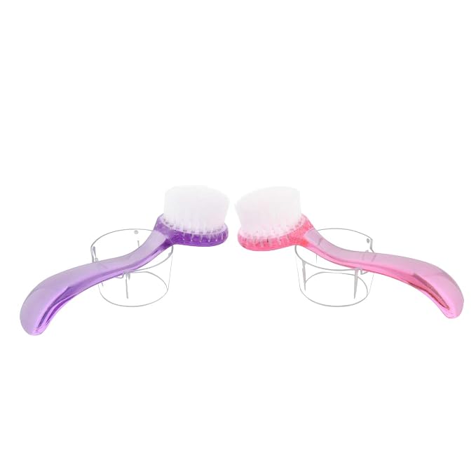 CM Pack of 4 Nail Brushes Manicure Fingernail Scrubbing Cleaning Brushes - Image 2