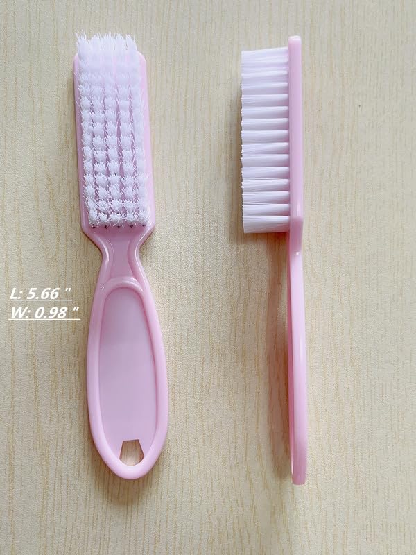 6Pcs Nail Brush for Cleaning Fingernails, Handle Grip Cleaning Brush for Nail - Image 3