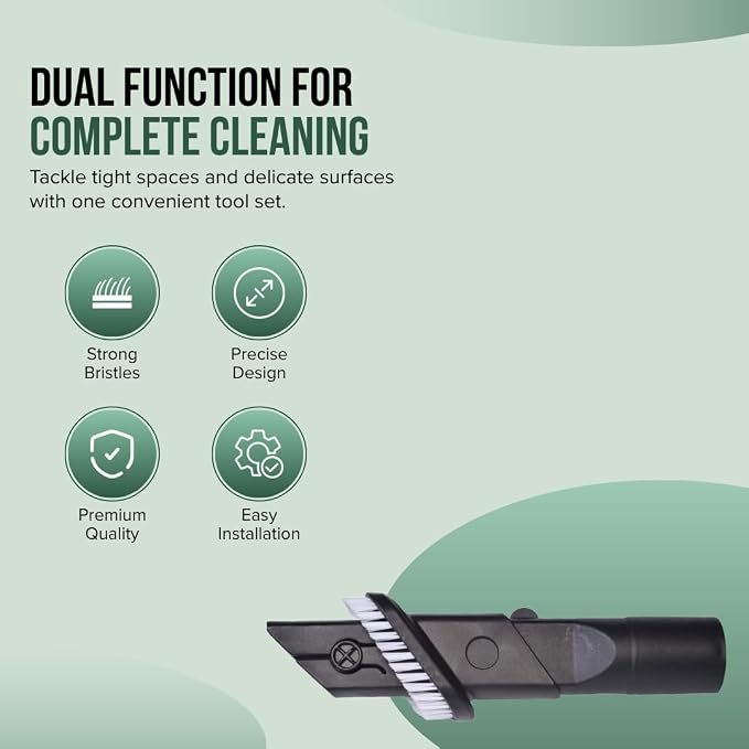 Replacement Combination Dusting Brush & Crevice Tool - Image 2