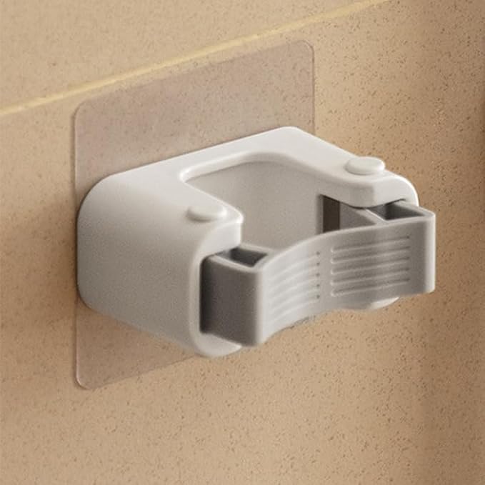 Broom Holder Wall Mount Mop and Command Broom Hanger Organizer Wall Mount Self - Image 5
